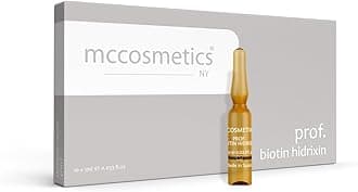 NY | Prof. Biotin Hidrixin | Revitalizing Ampoules with Biotin (Vitamin B7) 0.1% | For Skin & Scalp Appearance | 10 x 2ml | Made in Spain