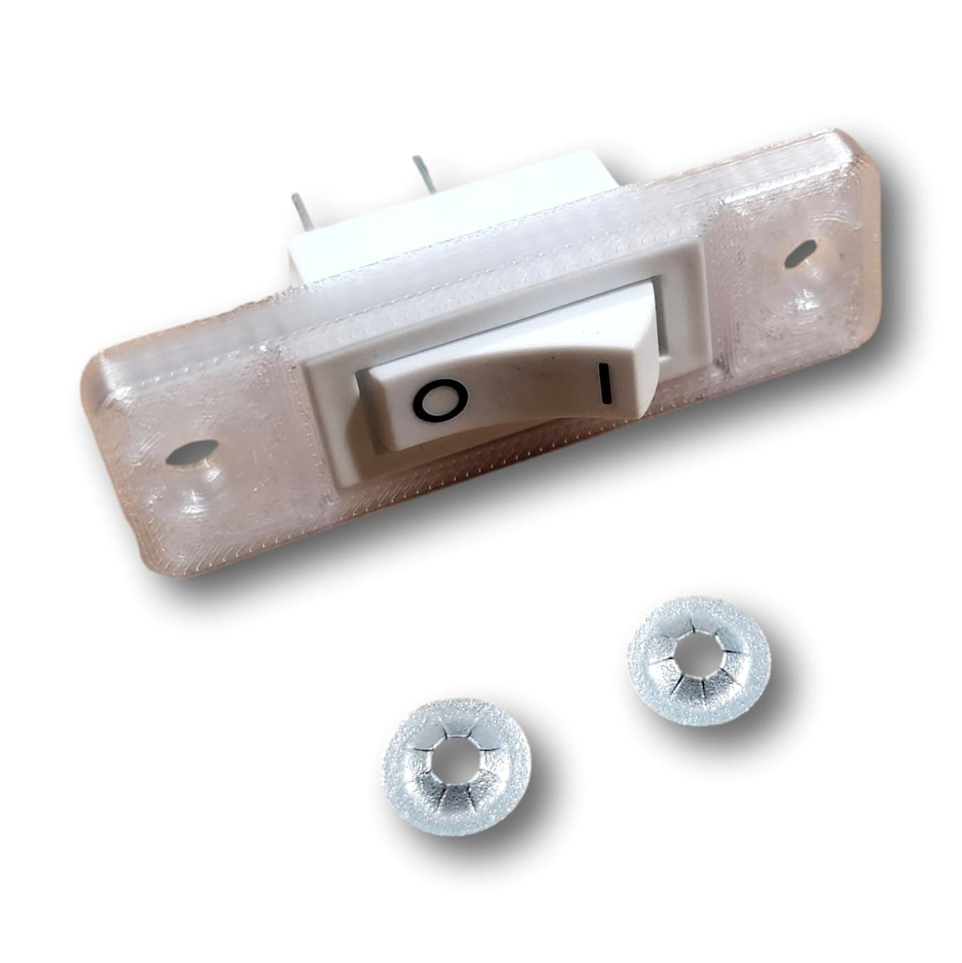 Aftermarket Replacement Jenn Air Fan Switch Cooktop/Stove/Range - 2 Wires (White)