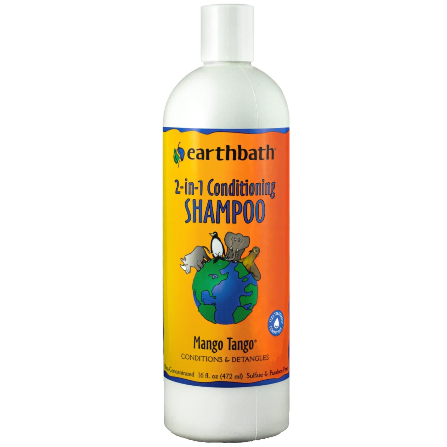 Natural Mango Tango 2 In 1 Conditioning Shampoo With Scent, 16Oz