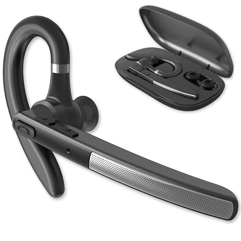 Ear Tips Replacement, Rubber and Foam Earbuds JAZZ6, K10, B1C, B1B Bluetooth Headset (Large,Medium and Small Size)