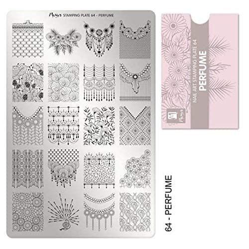 MoyraSTAMPING PLATE #64 "PERFUME STAMPING PLATE