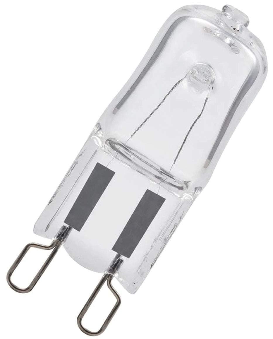 10 Pack x G9 28w=40w Warm White 240V Dimmable 370 Lumen C Rated Safety Fused Eco Halogen Clear Bulbs Lamps Capsules
