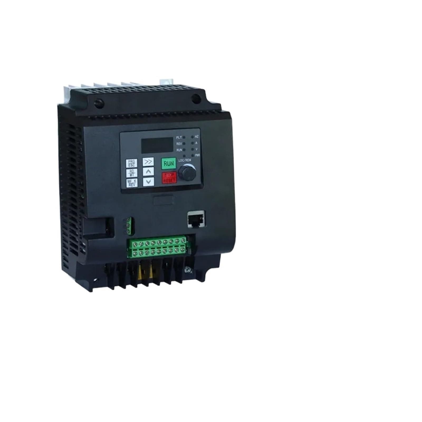 Frequency Inverter 220V to 380V 4KW Single Phase to Three Phase Inverter VFD 5hp Inverter Frequency Converter Frequenc Drive Motor Speed(4KW 5HP,1ph220V-3ph380v)