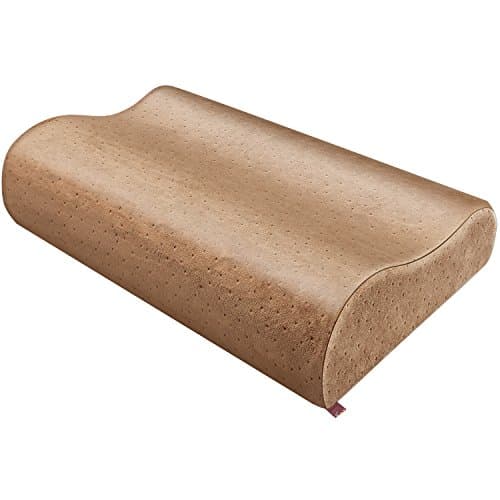 Lenakrui Ergonomic Memory Foam Pillow Contour Neck Pillow Sleeping Cervical Pillow Neck Pain, Side Sleeper Support Back Sleepers Pillows, Sleep Orthopedic Bed Upgrade Bamboo Pillow …