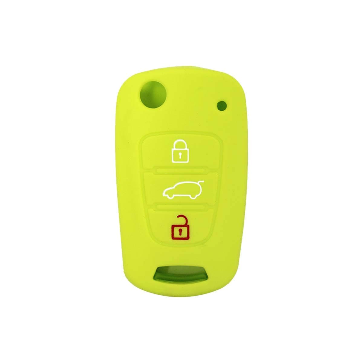 Silicone Key Shell KIA-HYUNDAI green