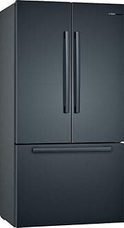 Bosch B36CT80SNB 36" 800 Series French Door Refrigerator with 20.8 cu. ft. Capacity, FarmFresh System, VitaFreshPro, LED Lighting and MultiAirFlow (Black Stainless Steel)