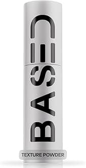 BASED Hair Texturizing Powder, Lightweight & Volumizing Hair Styling Powder with Matte Finish, Add Texture to Hair with Medium Hold, For Short to Medium Hair, (1.69oz Bottle, 2.5 Gram Fill, Pack of 1)