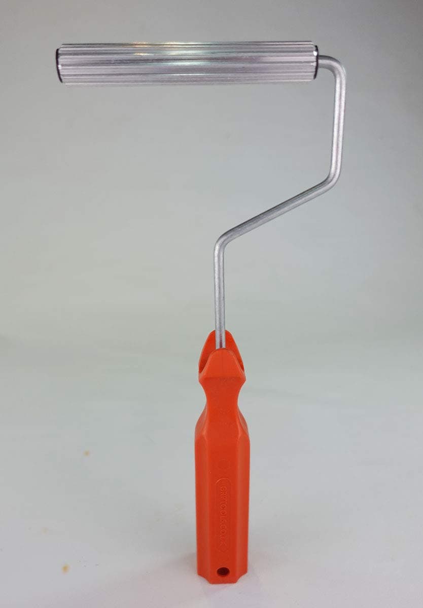 Paddle Roller Finned Roller for Fibreglass -Resin - Laminating GRP CSM - (Roller 100 x 15)