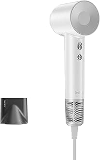 Swift Hair Dryer, High Speed 200M Ionic Blow Dryer with 110, 000 RPM Brushless Motor for Fast Drying, Low Noise, Hairdryer with Magnetic Nozzle