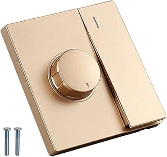 SLXLYH 220V Adjustment Ceiling Fan Speed Control Wall Button Dimmer Stepless Gears Fan Speed Adjuster