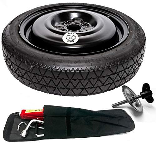 – 15" SPACE SAVER SPARE WHEEL AND TOOL KIT + RETAINING BOLT COMPATIBLE WITH FIESTA (2008-2017)