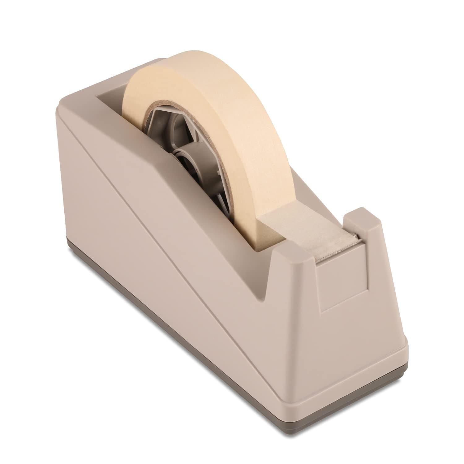 Desktop Tape Dispenser Holder with Large 3 inch Core for Masking, Heat Transfer, Painters, Freezer, Kitchen Tape
