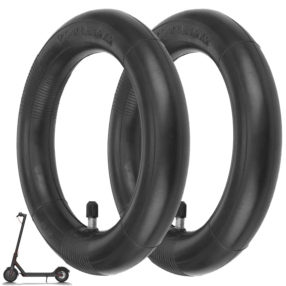 8 1/2x2 Inner Tubes for Xiaomi M365/Pro/Mi 3/Gotrax GXL/V2/XR/Hiboy S2 Pro/soflow Electric Scooter, Front/Rear Scooter Wheels Replacement Tire Double Thickness Accessory