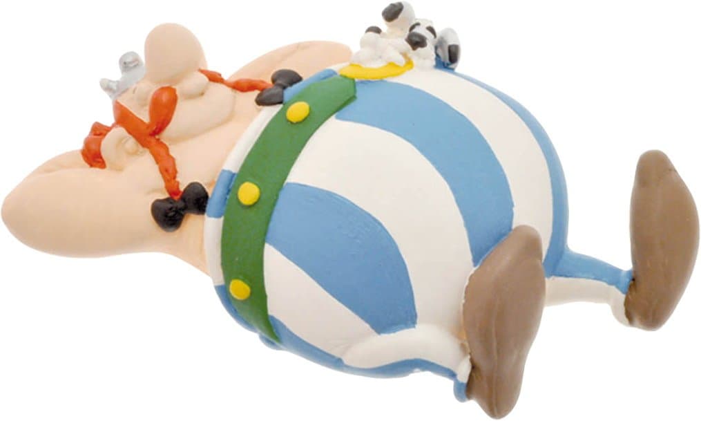 Plastoy SAS 070022 Asterix Key Ring Obelix Resting