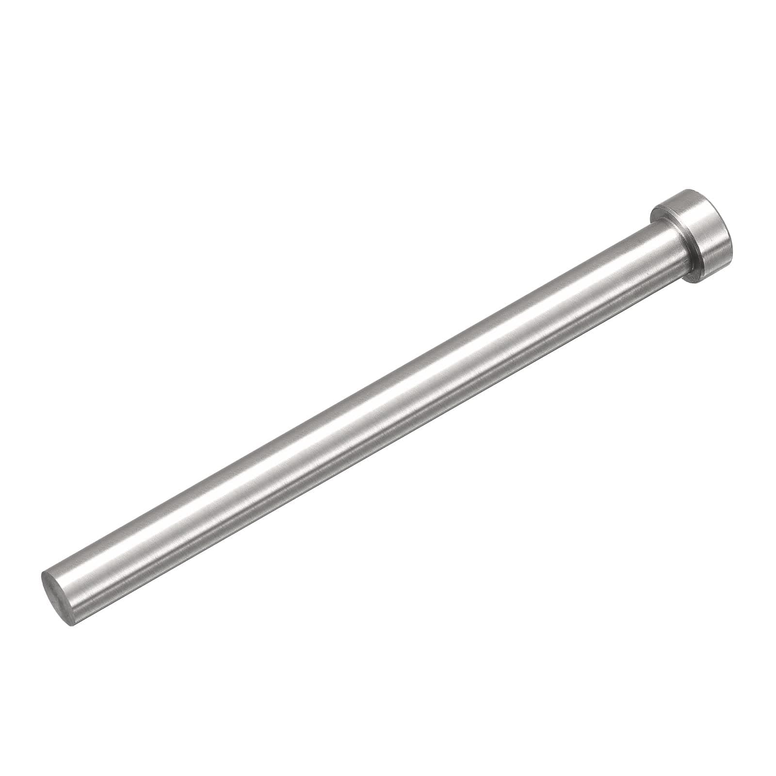 sourcing map Straight Ejector Pins, 12mm (15/32") Dia. 65Mn Steel Round Tip Punch 150mm (6") Long for Mechanical Maintenance