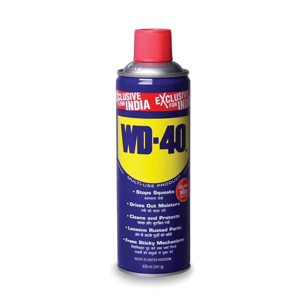 Multi-Use 420ml Spray Aerosol Can All-Purpose Lubricant, Cleans Rust, for Home & Workshop Use