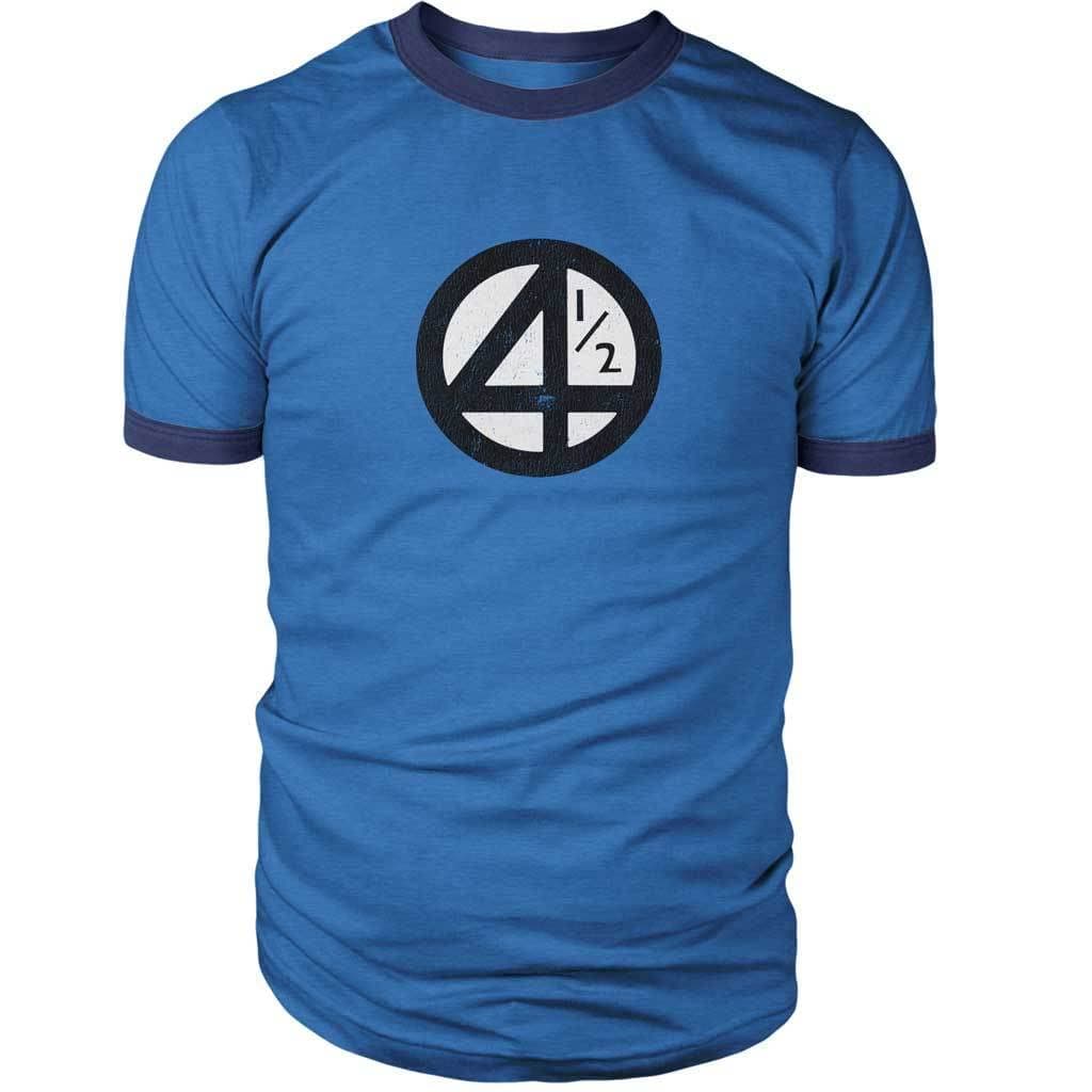 Scott Pilgrim 4 1/2 Ringer Shirt Blue