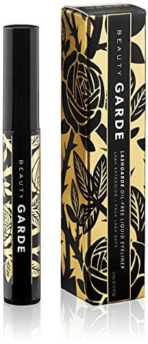 Oil-Free Liquid Eyeliner - safe for lash extensions, precision silicone applicator