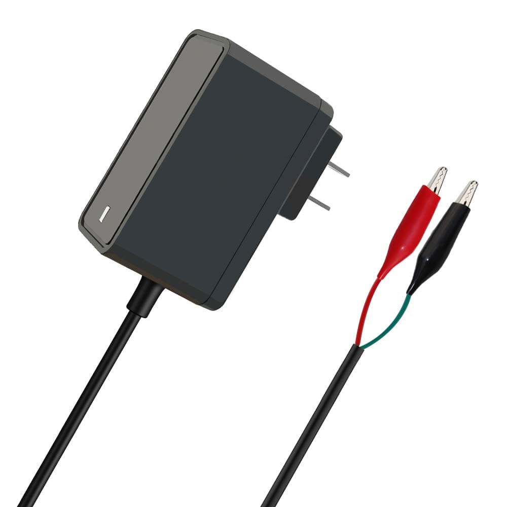 Bouge Aode 6 Volt Battery Charger for Moultrie Battery, ExperPower Battery, Motorcycle Battery, Interatate Batteries, Wildgame Innovations, Mighty Max Battery, Deer Feeder Battery Charger