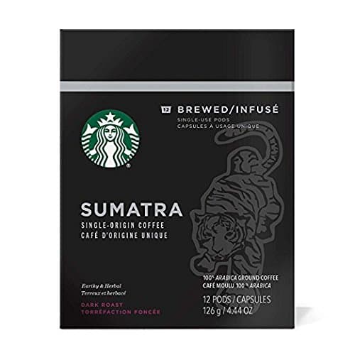 Starbucks Sumatra Brewed Coffee Verismo Pods (36 Count)