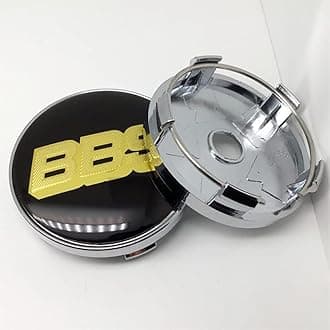 Set of 4 Car Hub Centre Caps for BBS 56mm ABS Aluminum Wheel Center Caps ABS Plastic Snap-On Fit Car Wheel Rim Caps,G