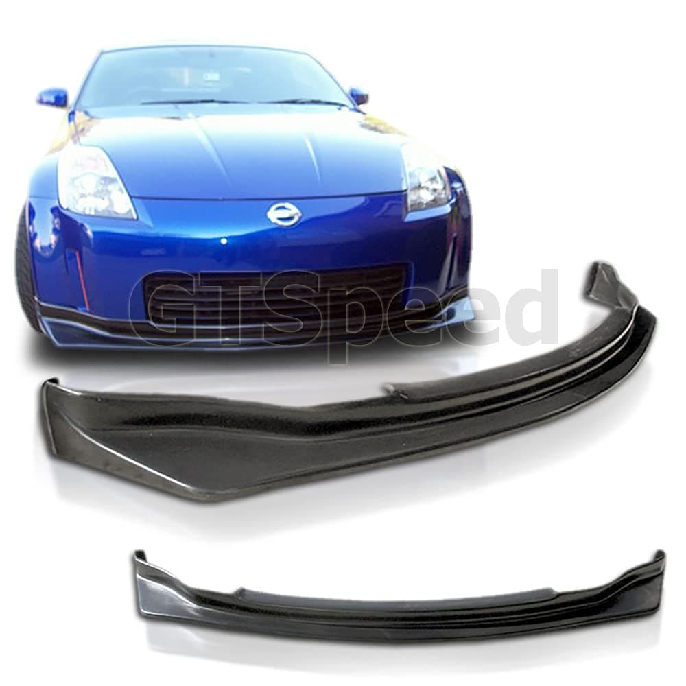 JDM PU Front Bumper Lip N1-Style Compatible with 2003-2005 Nissan 350Z