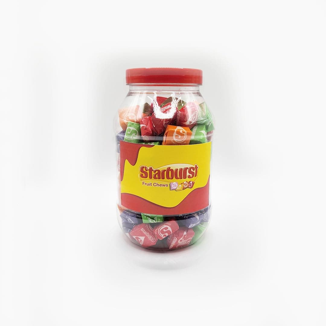 Starbust Original, Fruit Chewy Sweets Jar 550g Sweet.