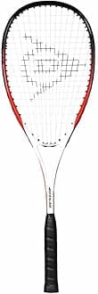 Dunlop Sports Blaze Inferno Squash Racket, white/red