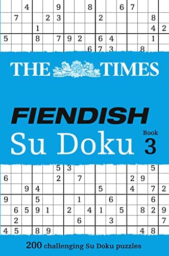 The Times Fiendish Su Doku Book 3: 200 challenging puzzles from The Times (The Times Su Doku)
