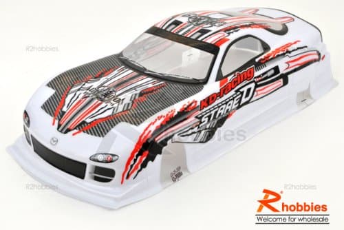 1/10 Mazda RX7 Analog Painted RC R/c On-Road Racing Drift Car 190mm Body Shell