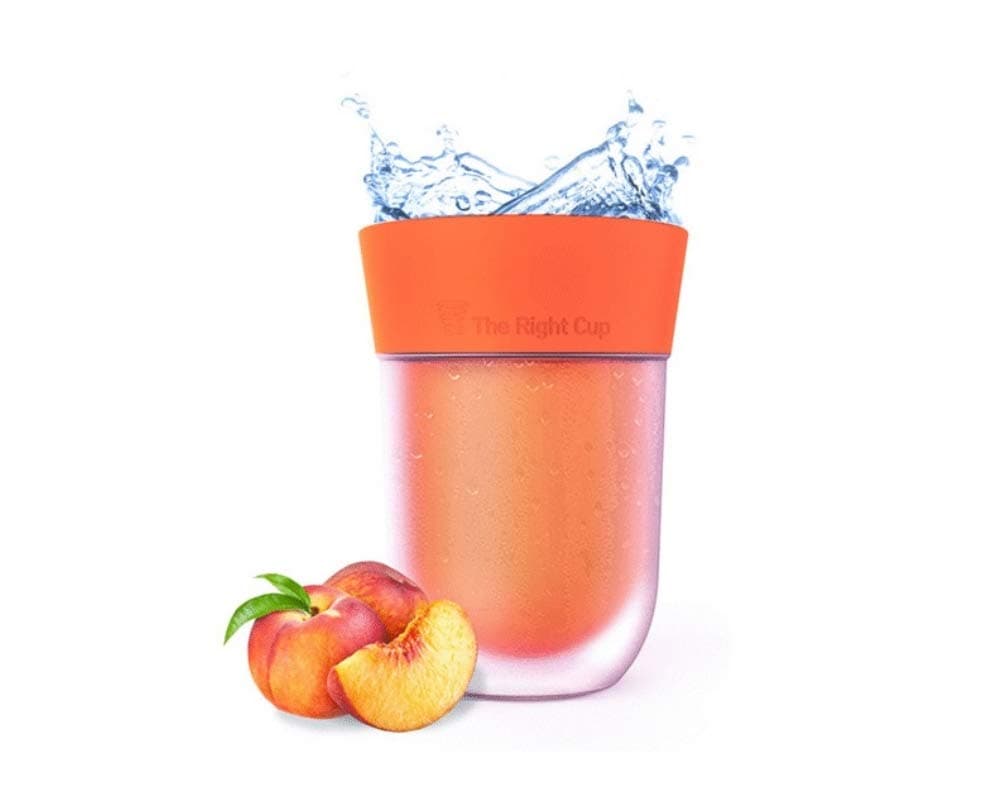 Scent Flavored Peach cup - The cure for boring water!
