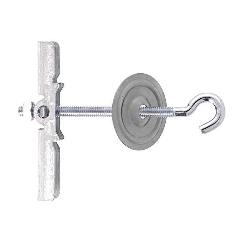 Molly M50202-XJ Hollow Metal Cavity Ceiling Spring Toggle Hook M4 x 60 mm - Pack of 2