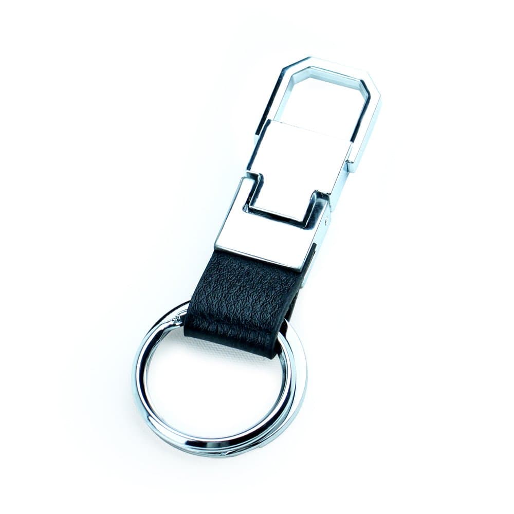 Magic Vosom Zinc Alloy and Leather Key Chain Ring Keyring Metal Keychain Gift Tool