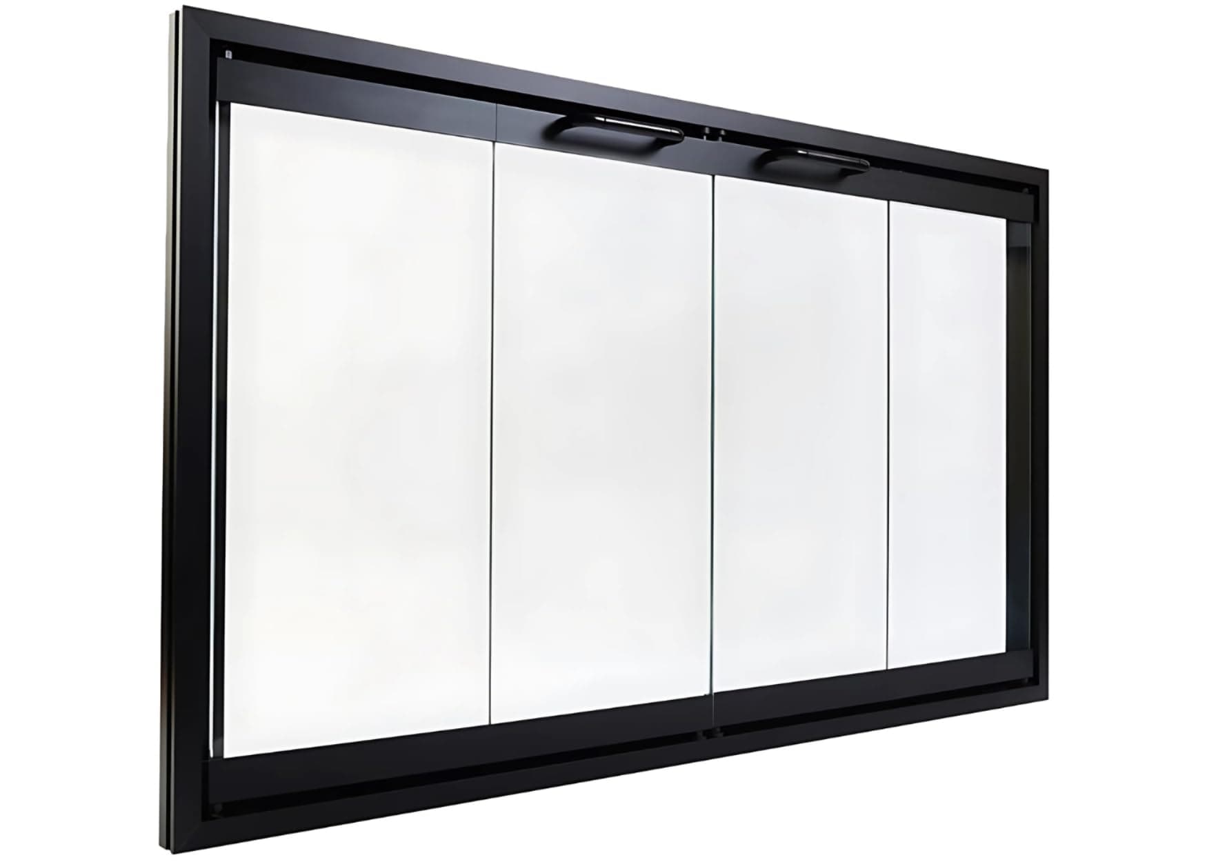 Temco Prefab Fireplace Door | Frame Included | Easy to Install | Fits ONLY Models: TFC39, TFC39-2 or -3, TFC3922, TLC39-2 or -3, TLC39-2I or -3I, TLC3922
