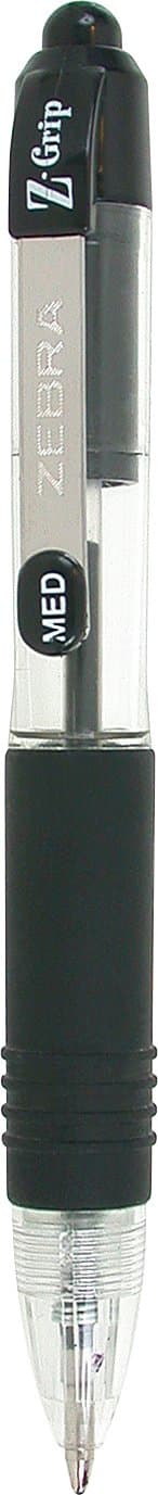 Zebra 2236 Pen Z-Grip Mini Ballpoint - Black (pack of 6)