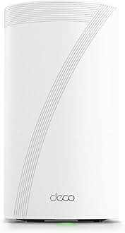 Quad-Band WiFi 7 BE33000 Whole Home Mesh System (Deco BE95) | 16-Stream | 2 × 10G + 2 × 2.5G Ports Wired Backhaul, 12 × High-Gain Antennas | VPN, AI-Roaming, 4×4 MU-MIMO, HomeShield (1-Pack)