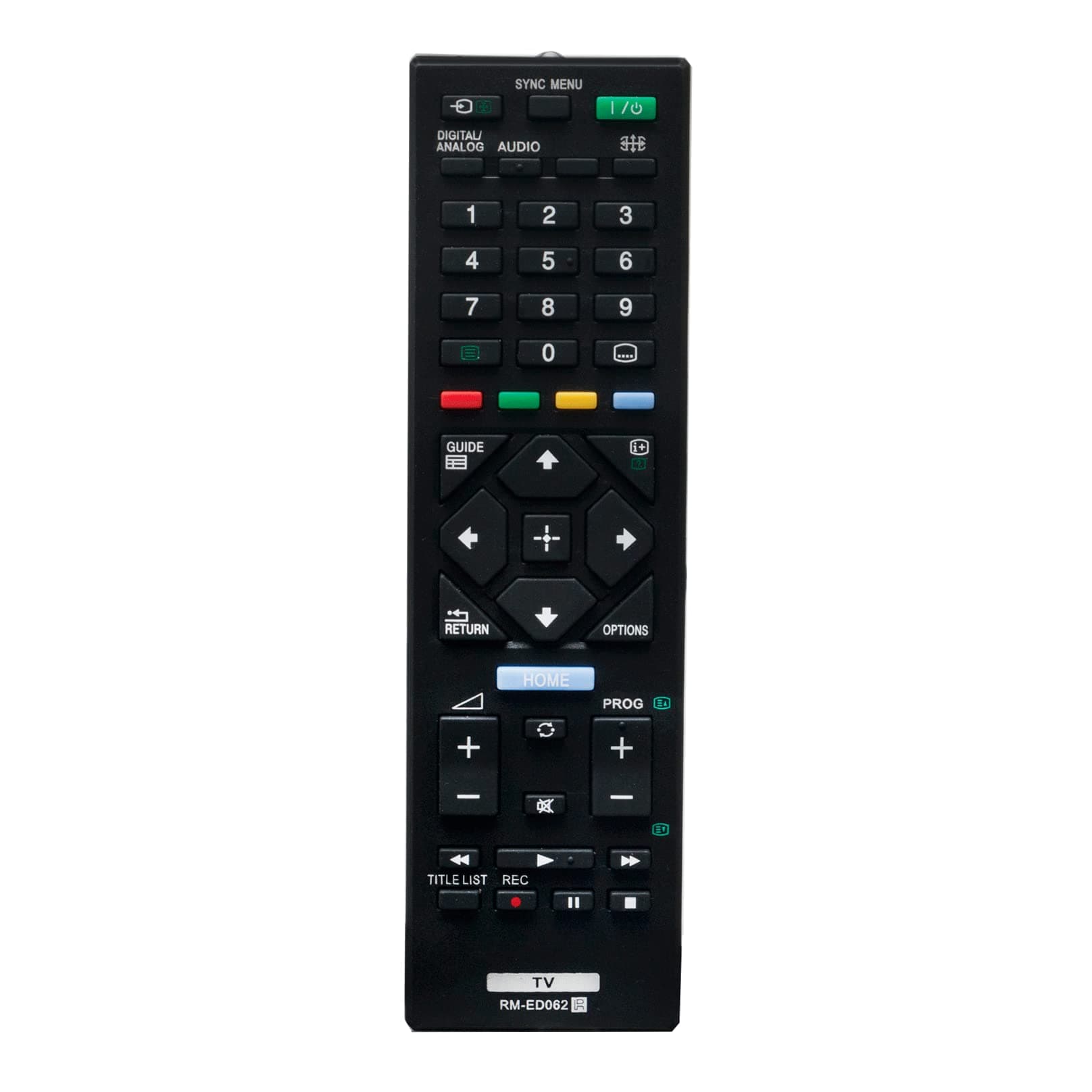 RM-ED062 Replacement Remote Control -VINABTY-Fit for Sony Bravia TV RMED062 Remote control KDL-40RD453 KDL-48R55XC KD-49XE7077 KD-43XE7077 KDL-32R400A KDL-46R473A KDL-48R555C