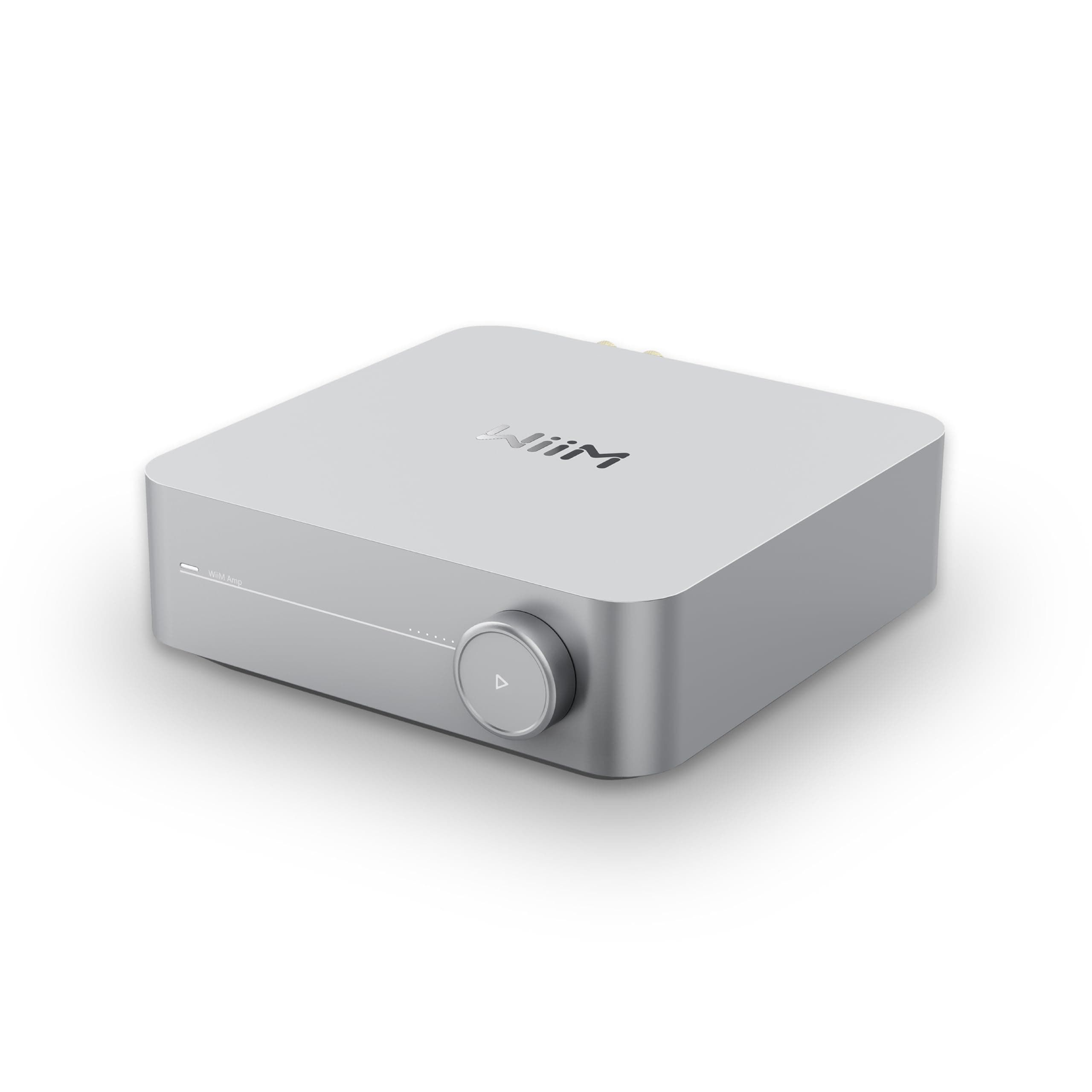- WiiM Amp: Multiroom Streaming Amplifier | Compatible with AirPlay, Google Cast, Alexa | HDMI, Voice Control | Stream from Spotify, Amazon Music, Tidal & More | Silver