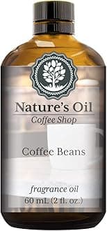 Coffee Beans Fragrance Oil (60ml) For Diffusers, Soap Making, Candles, Lotion, Home Scents, Linen Spray, Bath Bombs, Slime