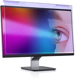 GUMIKE Anti Blue Light Screen Filter for 20 21.5 22 inch, Universal Widescreen Desktop PC Monitor Panel Reduces Eyes Strain & Scratch Resistant Protection Filter Hanging Type