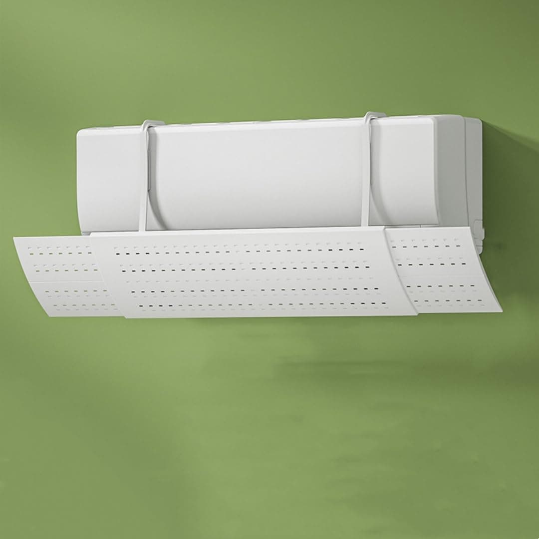 Split AC Air flow Deflector Adjustable Air Conditioning Wind Deflector Vent Deflectors Air Conditioning Vent Deflector Telescopic Windshield for Home