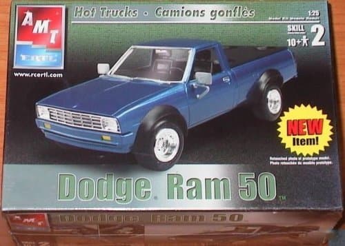 Dodge Ram 50 Pick-Up Truck 1:25 Scale Model Kit (2002 Release)