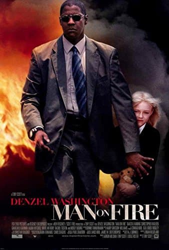 Man on Fire Movie POSTER 27 x 40, A