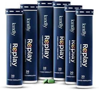 Kindly Replay For Vitality & Prolong Release Tablets | 180 Count | Muira Puama (Libido Booster) | Supplements For Men | Ayurvedic Formula With Nicotinamide, Ginkgo Biloba & Momordica | Performance