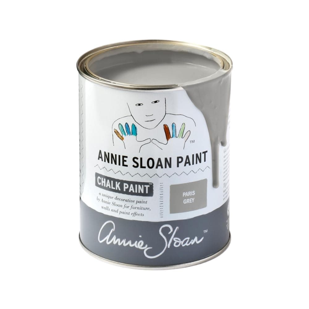 Chalk Paint® (Paris Grey, 1 Litre/33.8 Fl Oz) a unique decorative paint for furniture, cabinets and home décor with no sanding or priming