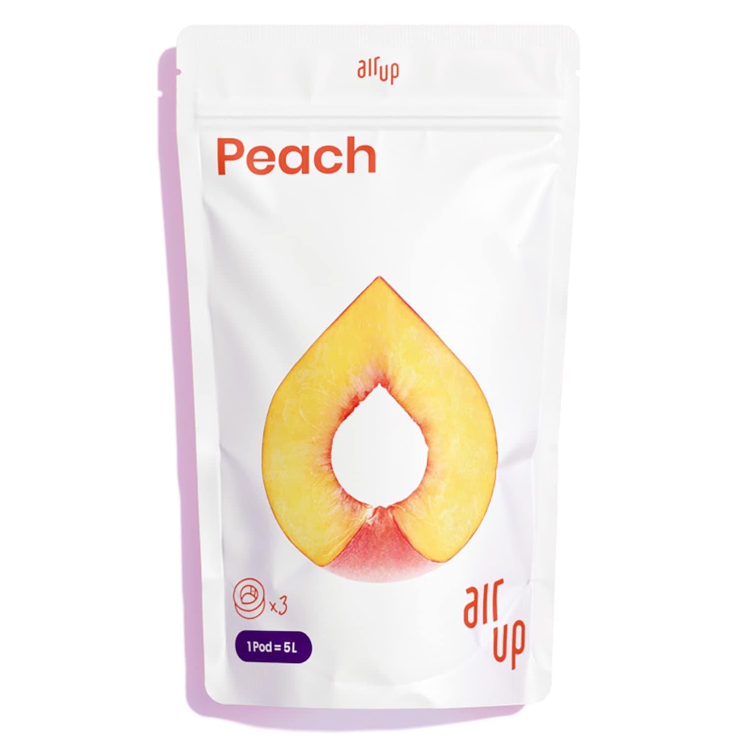 Air Up PODS - Includes 3 pods - moisturizing - Air up - scented water - vegan - organic (Peach)