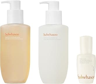 Sulwhasoo Gentle Cleansing Oil – Daily Oil Cleanser with Korean Herbal Ingredients for Face | Removes Waterproof Makeup & SPF, Softens & Nourishes Skin | Hydrating Double Cleansing, Korean Skincare