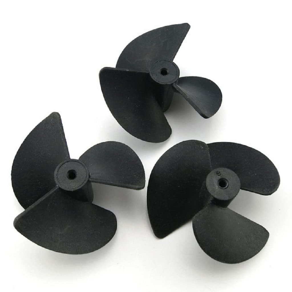 12pcs RC Boat Propellers 3-Vanes Props for 2mm Motor Shaft RC Model Ship