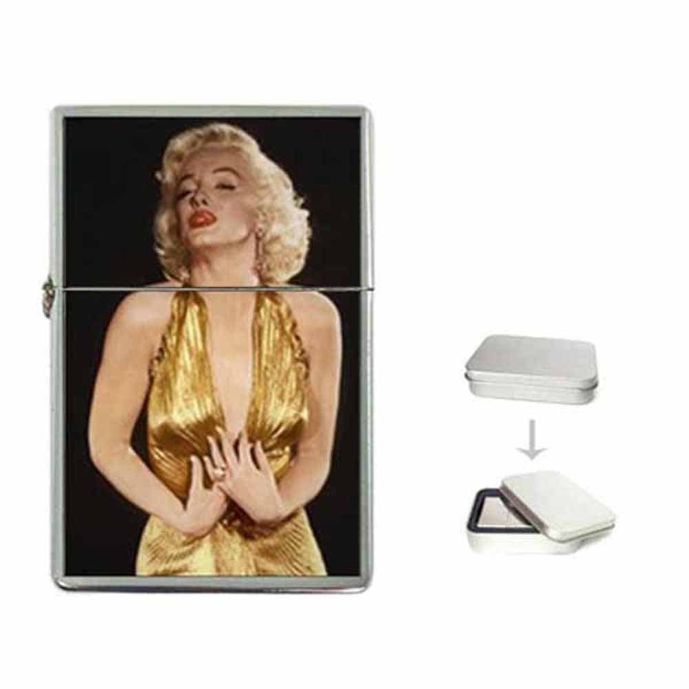 Marilyn Monroe Gentlemen Prefer Blondes New Flip Top Lighter with Gift Tin