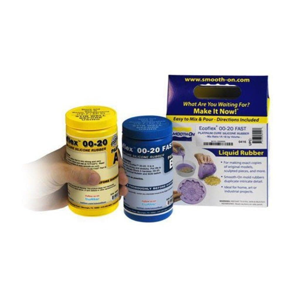 Smooth-On Ecoflex 00-20 Super Soft Silicone Rubber - Pint Unit